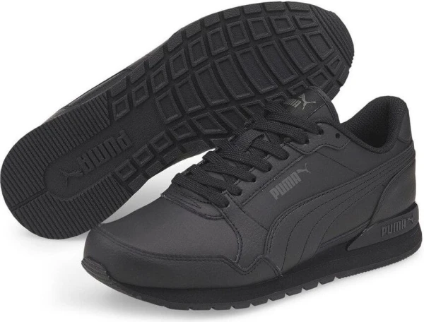 Кроссовки беговые детские Puma ST RUNNER V3 L JR черные 38490401