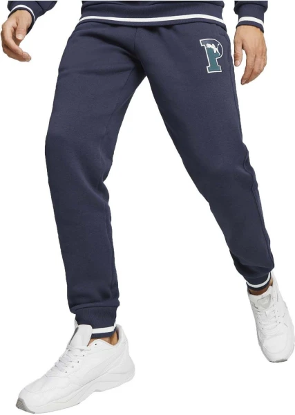 Спортивные штаны Puma SWEATPANTS темно-синие 67601906