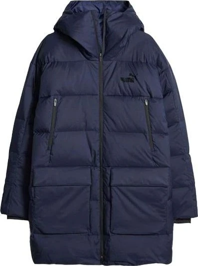 Куртка Puma PROTECTIVE HOODED DOWN COAT темно-синя 67537806