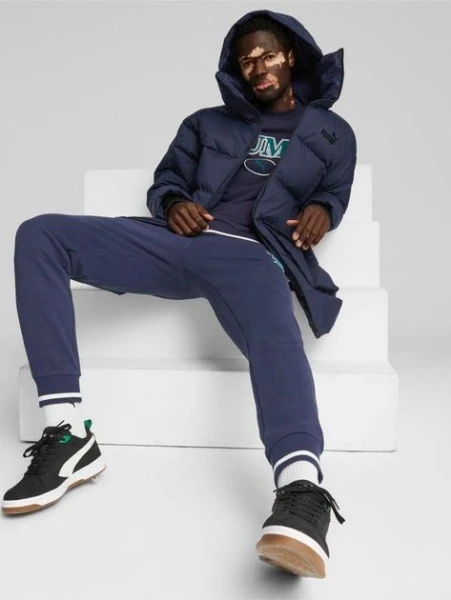 Куртка Puma PROTECTIVE HOODED DOWN COAT темно-синя 67537806