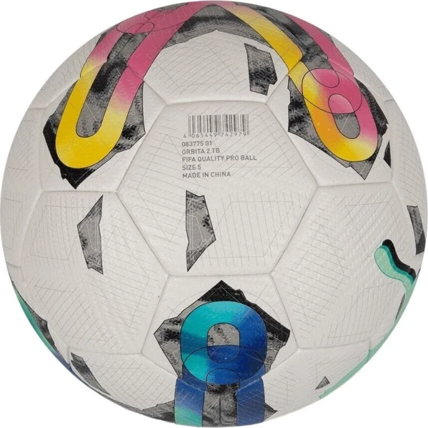 Футбольный мяч Puma ORBITA 2 TB (FIFA QUALITY PRO) белый Размер 5 083775-01