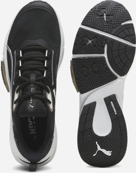 Кроссовки для тренировок Puma PWRFRAME TR 3 черно-белые 37948201
