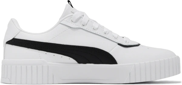 Кроссовки женские Puma CARINA 2.0 LUX бело-черные 39501703