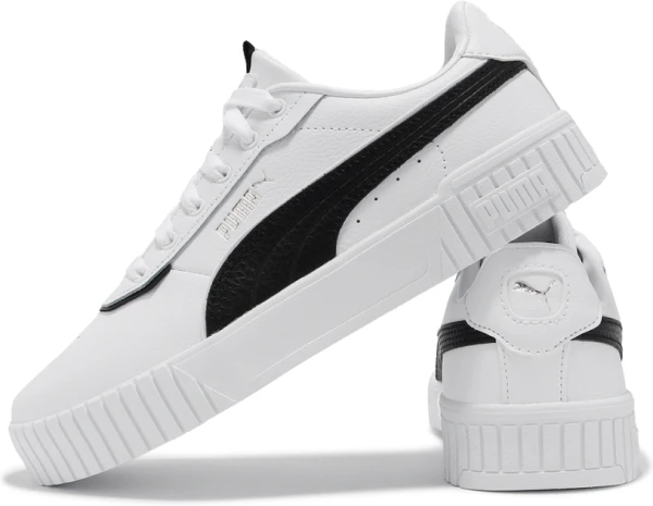 Кроссовки женские Puma CARINA 2.0 LUX бело-черные 39501703