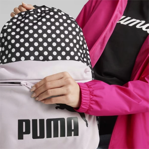 Рюкзак Puma PHASE AOP BACKPACK 22L бежево-чорно-білий 079948-08