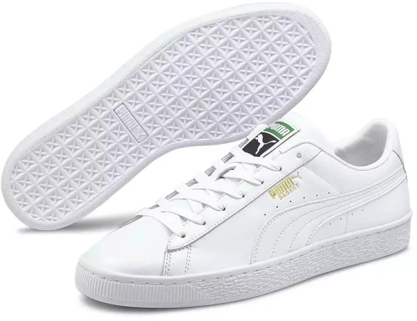 Кеды Puma BASKET CLASSIC XXI белые 37492301