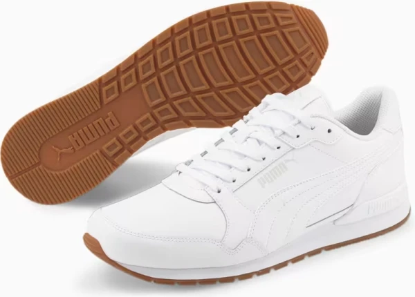 Кроссовки беговые Puma ST RUNNER V3 L белые 38485505