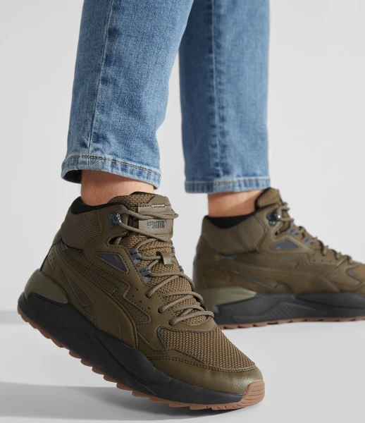 Ботинки Puma X-RAY SPEED MID WTR оливковые 38586903