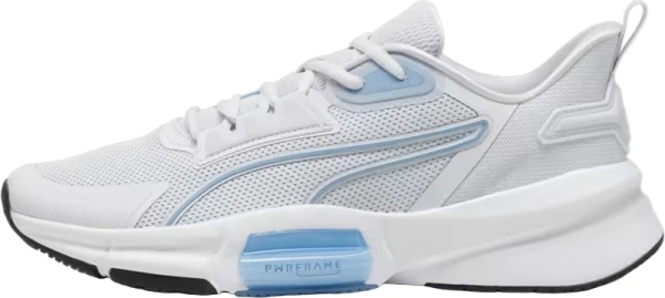 Кроссовки для тренировок Puma PWRFRAME TR 3 бело-голубые 37948206