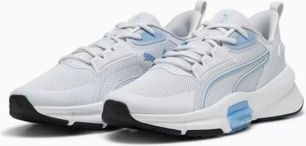 Кроссовки для тренировок Puma PWRFRAME TR 3 бело-голубые 37948206