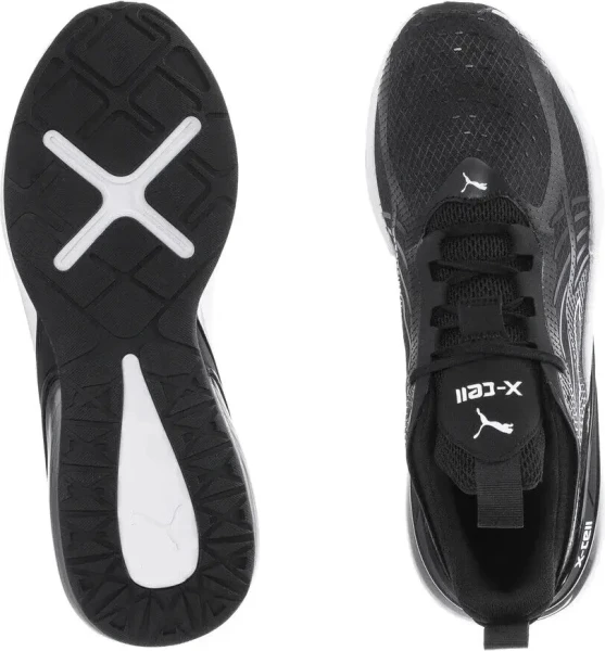 Кросівки бігові Puma X-CELL ACTION чорно-білі 378301-07