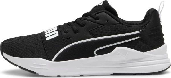 Кроссовки беговые Puma WIRED RUN черно-белые 38927515