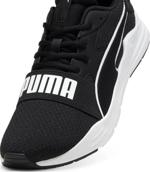 Кроссовки беговые Puma WIRED RUN черно-белые 38927515