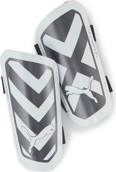Щитки футбольні Puma ULTRA LIGHT STRAP біло-чорні 030875-03