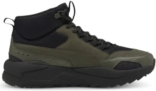 Черевики Puma X-RAY 2 SQUARE MID WINTER оливково-чорні 373020-05