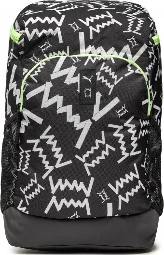 Рюкзак Puma BASKETBALL BACKPACK 27L черно-бело-салатовый 079205-01
