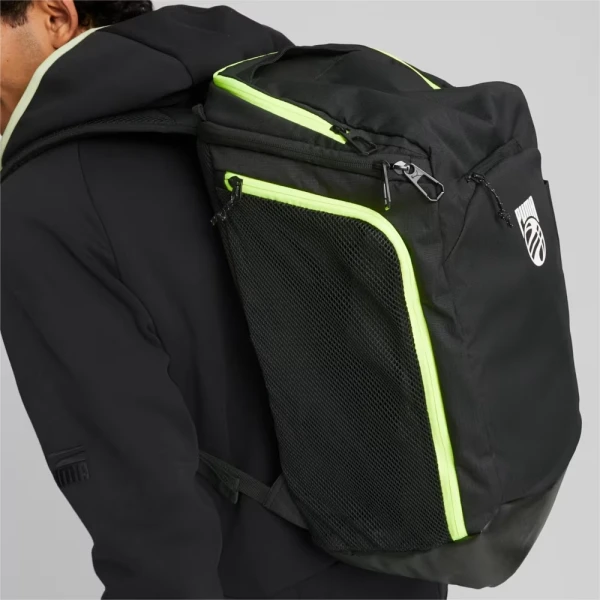 Рюкзак Puma BASKETBALL PRO BACKPACK 33L чорно-салатовий 079212-01