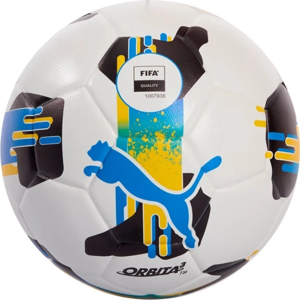 Футбольний м'яч Puma ORBITA UPL (FIFA QUALITY) біло-жовто-синій Розмір 5 084595-01