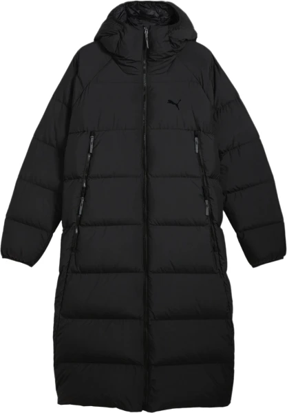 Пуховик Puma LONG HOODED DOWN COAT чорний 62646701