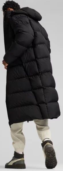 Пуховик Puma LONG HOODED DOWN COAT чорний 62646701
