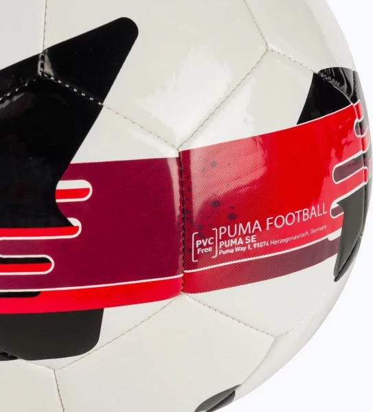 Футбольний м'яч Puma ORBITA 6 MS біло-чорно-червоний Розмір 5 084335-04