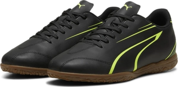 Футзалки (бампи) Puma VITORIA IT чорно-лимонні 107485-03