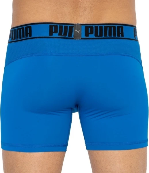 Труси (боксерки) Puma ACTIVE BOXER PRINT 2P оранжево-чорні, сині (2 пари) 501010001-030