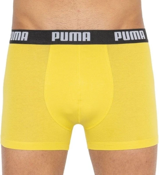 Труси (боксерки) Puma BASIC BOXER 2P жовті, сірі (2 пари) 521015001-006