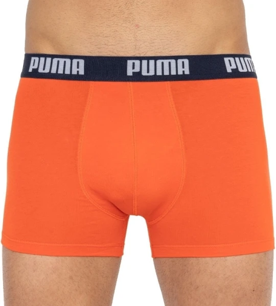Труси (боксерки) Puma BASIC BOXER 2P оранжеві, темно-сині (2 пари) 521015001-002