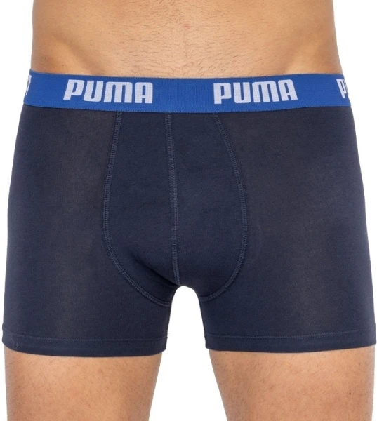 Труси (боксерки) Puma BASIC BOXER 2P оранжеві, темно-сині (2 пари) 521015001-002