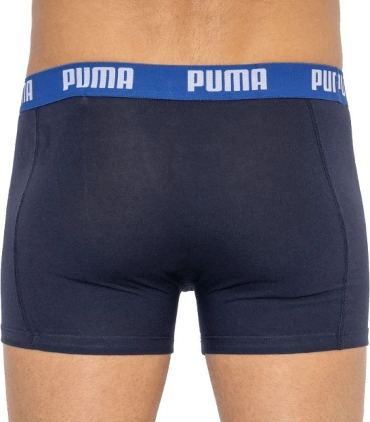 Труси (боксерки) Puma BASIC BOXER 2P оранжеві, темно-сині (2 пари) 521015001-002