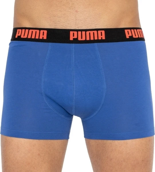 Труси (боксерки) Puma BASIC BOXER 2P сині, чорні (2 пари) 521015001-004
