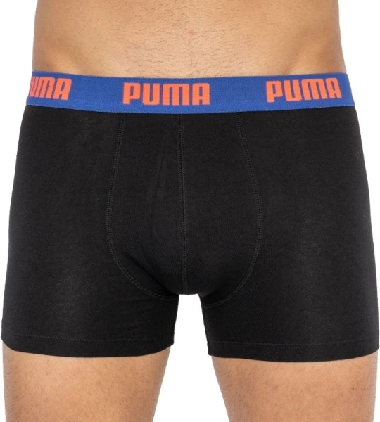 Труси (боксерки) Puma BASIC BOXER 2P сині, чорні (2 пари) 521015001-004