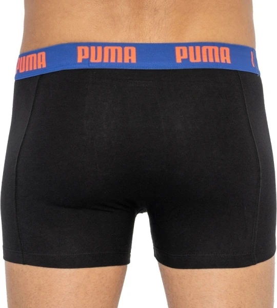 Труси (боксерки) Puma BASIC BOXER 2P сині, чорні (2 пари) 521015001-004
