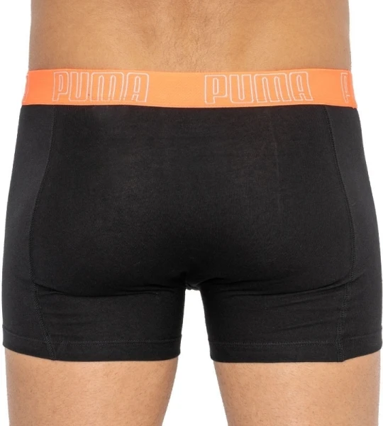 Труси (боксерки) Puma BIG LOGO AOP BOXER 2P чорно-сині, чорні (2 пари) 501012001-030