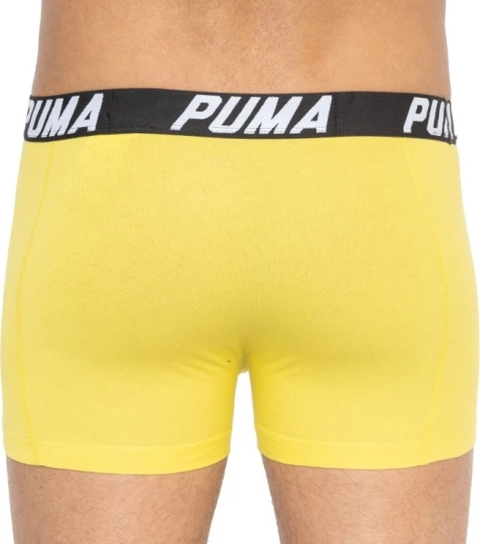 Труси (боксерки) Puma SPACEDYE STRIPE BOXER 2P жовті, сіро-жовті (2 пари) 501002001-020