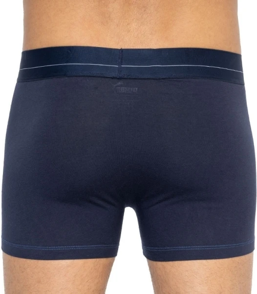 Трусы (боксерки) Puma STATEMENT BOXER 2P серые, сине-темно-синие (2 пары) 501006001-010