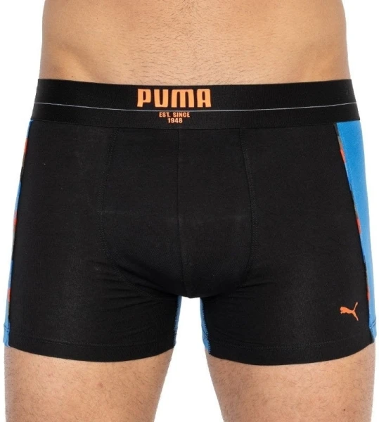 Труси (боксерки) Puma STATEMENT BOXER 2P сині, чорно-сині (2 пари) 501006001-030