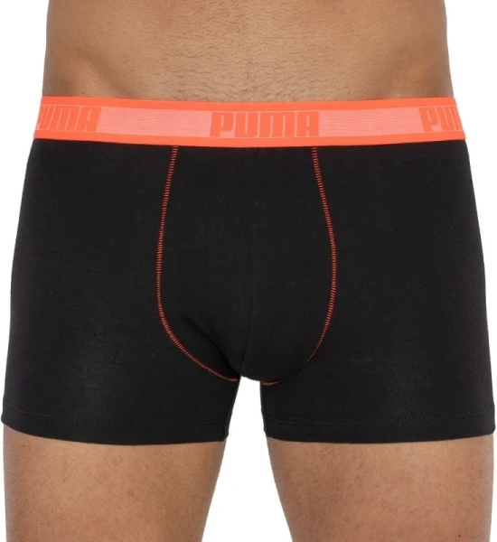 Труси (боксерки) Puma WORLDHOOD STRIPE TRUNK 2P синьо-червоно-чорні, чорні (2 пари) 501004001-030