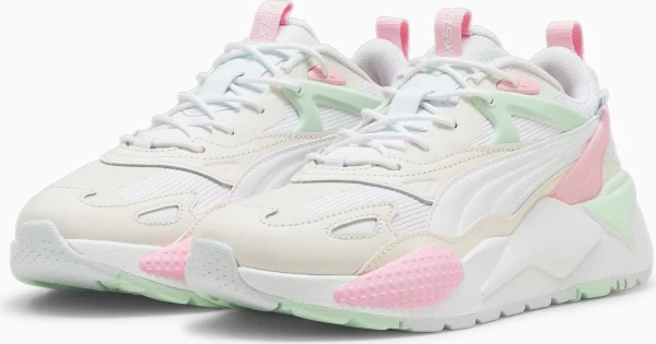 Кросівки жіночі Puma RS X EFEKT біло-бежево-рожево-салатові 39593803