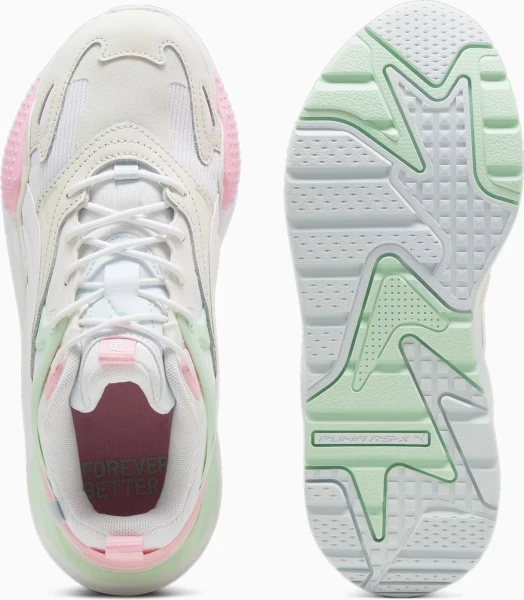 Кросівки жіночі Puma RS X EFEKT біло-бежево-рожево-салатові 39593803
