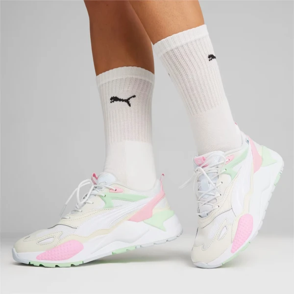 Кросівки жіночі Puma RS X EFEKT біло-бежево-рожево-салатові 39593803