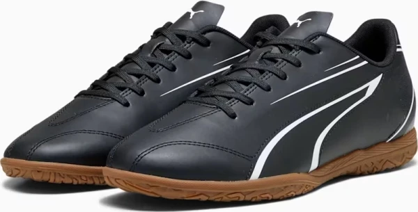 Футзалки (бампи) Puma VITORIA IT чорно-білі 107485-01