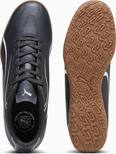 Футзалки (бампи) Puma VITORIA IT чорно-білі 107485-01