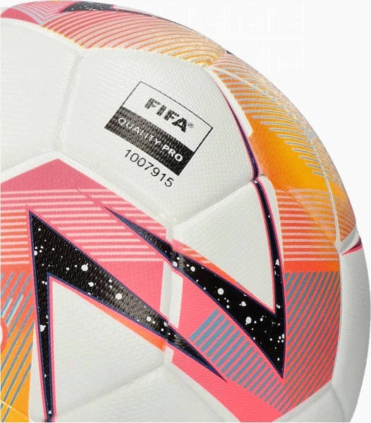 Футзальний м'яч Puma FUTSAL 1 TB FIFA QUALITY PRO біло-рожево-жовтогарячий Розмір 4 083763-01