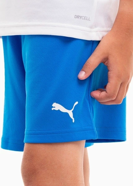 Шорти дитячі Puma TEAMRISE SHORT JR сині 704943-02