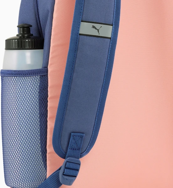 Рюкзак Puma PHASE COLOR BLOCK BACKPACK 22L сине-светло-розовый 091175-03