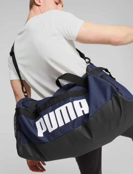 Сумка спортивна Puma CHALLENGER DUFFEL M 58L темно-синя 079531-02