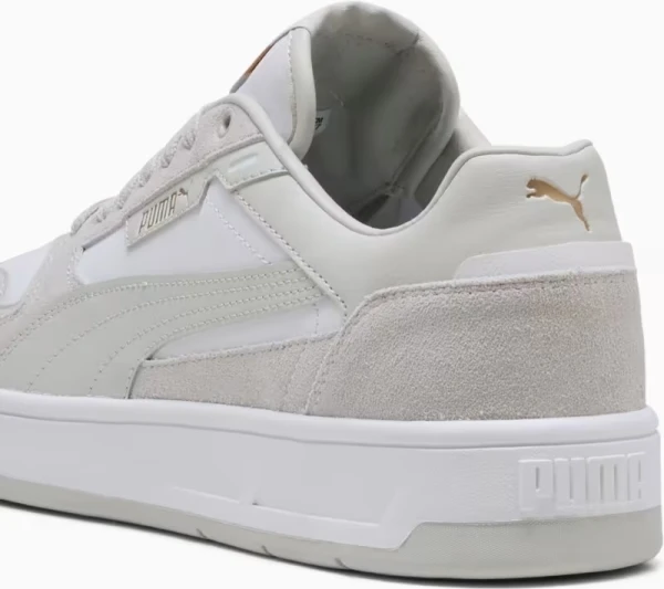 Кеды Puma COURT CLASSIC SUEDE серо-белые 40021502