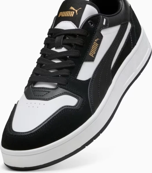 Кеди Puma COURT CLASSIC SUEDE чорно-білі 40021501